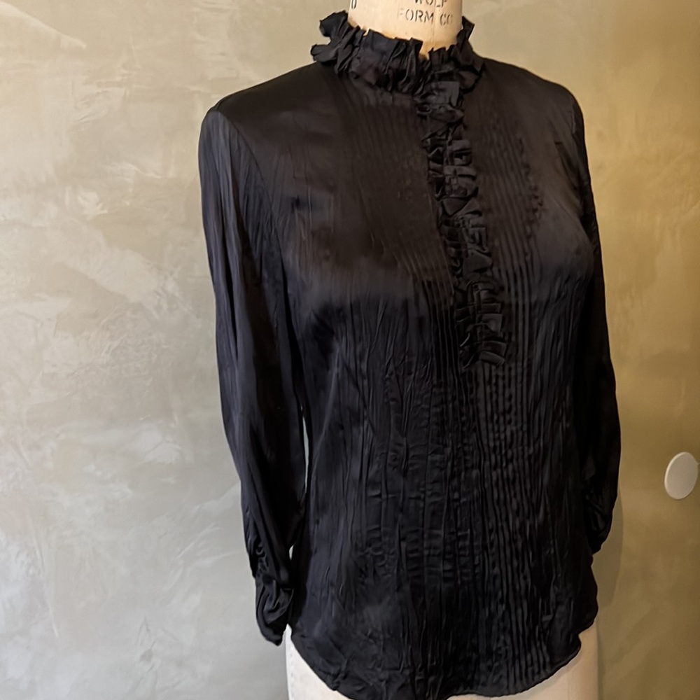 ELI TAHARI SILK TOP - Picture 4 of 16
